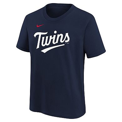 Youth Nike Joe Ryan Navy Minnesota Twins Name & Number T-Shirt