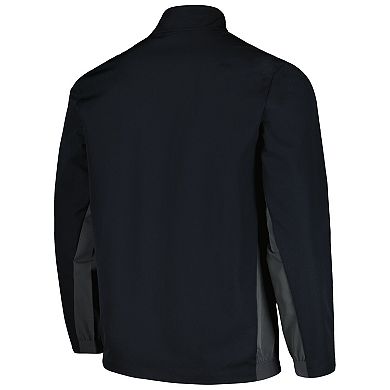 Men's Levelwear  Black Milwaukee Bucks Harrington Full-Zip Jacket