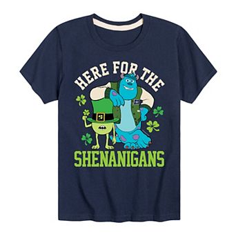 Disney / Pixar’s Monster's Inc. Boys 8-20 Here For The Shenanigans Graphic Tee