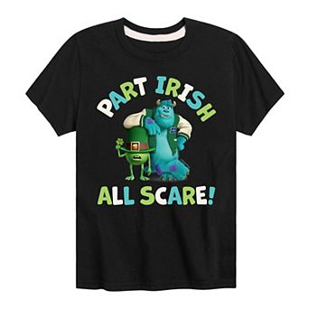 Disney / Pixar’s Monster's Inc. Boys 8-20 Part Irish All Scare Graphic Tee