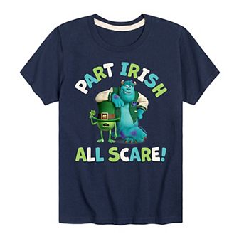 Disney / Pixar’s Monster's Inc. Boys 8-20 Part Irish All Scare Graphic Tee