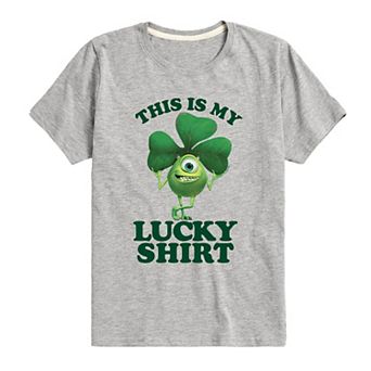 Disney / Pixar's Monster's Inc. Boys 8-20 My Lucky Shirt Graphic Tee