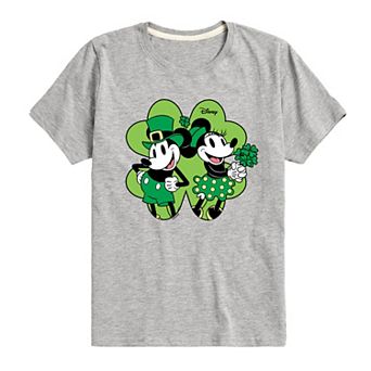 Disney's Mickey & Minnie Mouse Boys 8-20 Shamrock Graphic Tee