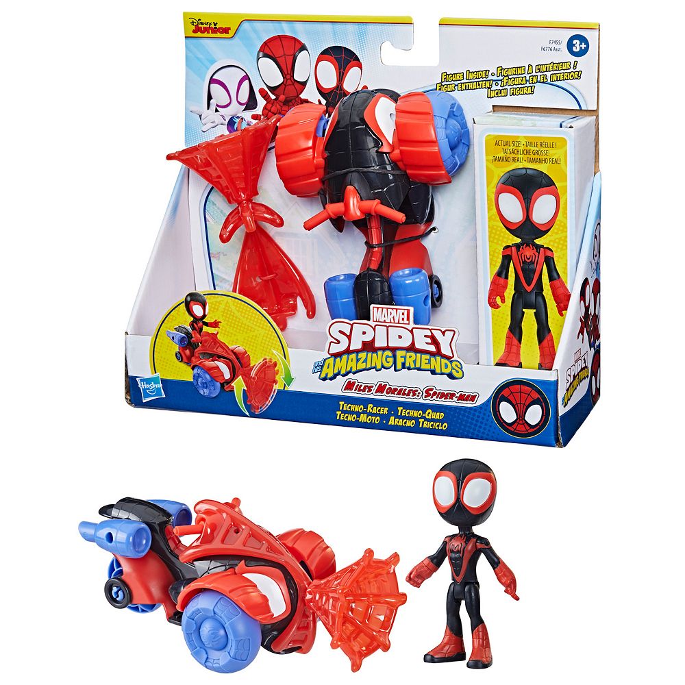 Marvel Spidey & His Amazing Friends Miles Morales: Spider-Man Techno ...