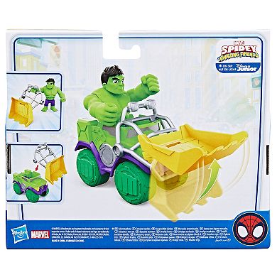 Marvel Spidey and His Amazing Friends Hulk Smash Truck Set by Hasbro