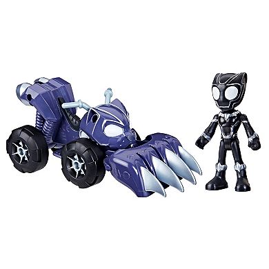 Marvel Spidey & His Amazing Friends Black Panther Patroller by Hasbro