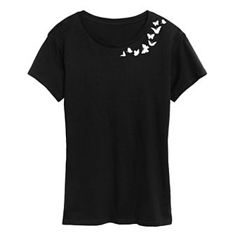 Women's Butterflies Graphic Tee
