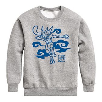 Boys 8-20 Pokemon Wagara Greninja Fleece Sweatshirt