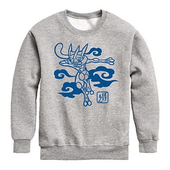 Boys 8-20 Pokemon Wagara Greninja Fleece Sweatshirt