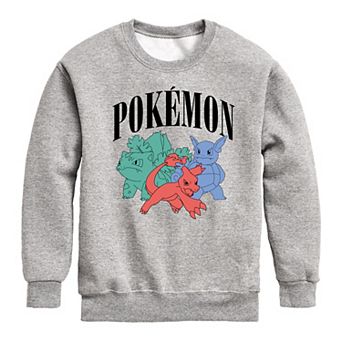 Boys 8-20 Pokemon Charmelon Ivysaur Wartortle Fleece Sweatshirt