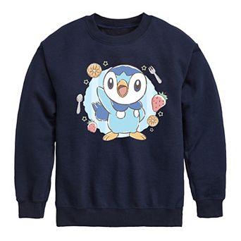 Boys 8-20 Pokemon Cafe Piplup Fleece Sweatshirt