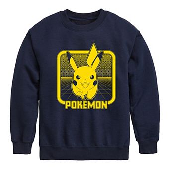 Boys 8-20 Pokemon Retro Pikachu Fleece Sweatshirt