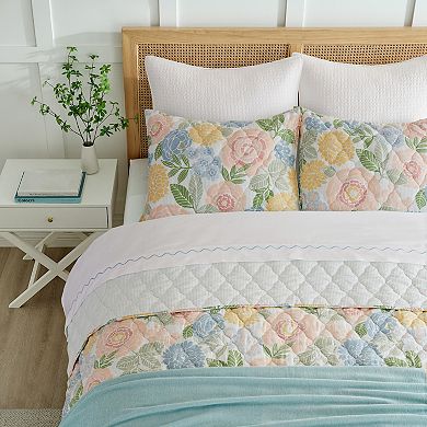 Draper James Cyrie Floral Reversible Quilt Set with Shams