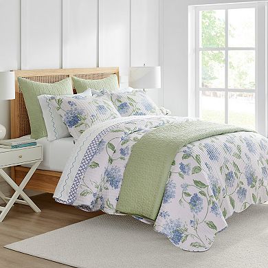 Draper James Trisa Floral Reversible Quilt Set with Shams