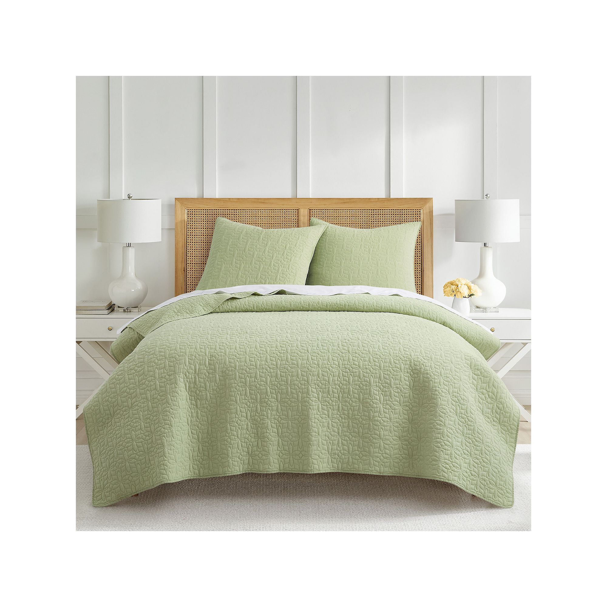 Draper James Mary Grace Celadon Quilt or Sham