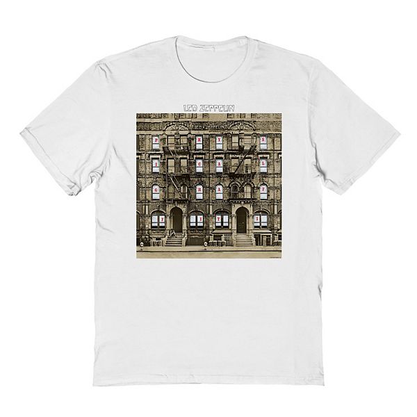 Men's Led Zeppelin Physical Graffiti 2 Graphic Tee