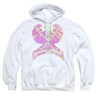Dc Comics Wonder Woman Bird Adult Pull Over Hoodie