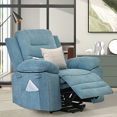 Merax Massage Recliner，power Lift Chair For Elderly With Adjustable Massage And Heating Function