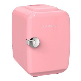 Crownful 4 Liter/6 Can Mini Fridge