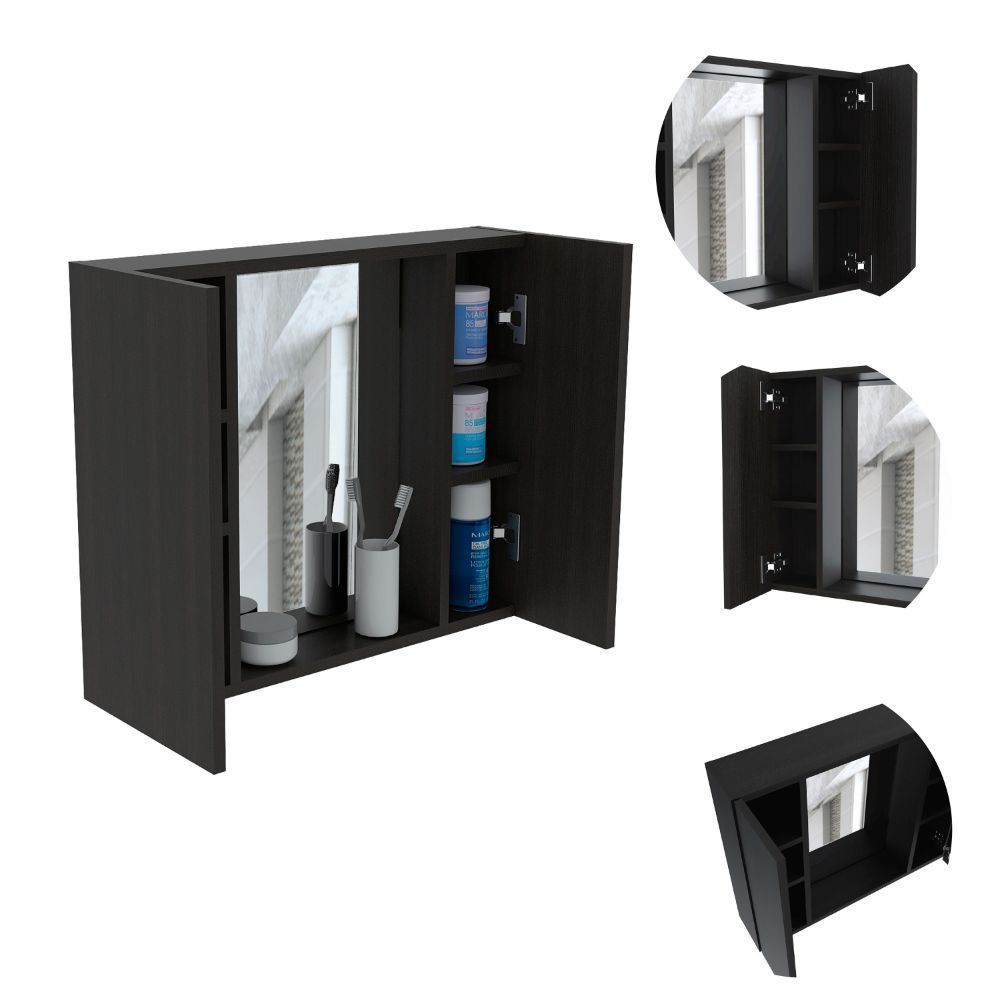 DEPOT E-SHOP Garnet Medicine Cabinet - Thumbnail 5