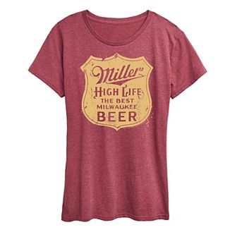 Women's Miller High Life Vintage Crest Graphic Tee