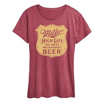 Women's Miller High Life Vintage Crest Graphic Tee