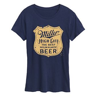 Women's Miller High Life Vintage Crest Graphic Tee