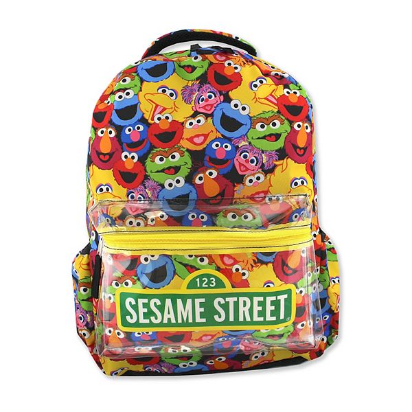 Sesame Street Gang Elmo Boys Girls Toddler 16 Inch School Backpack (one 