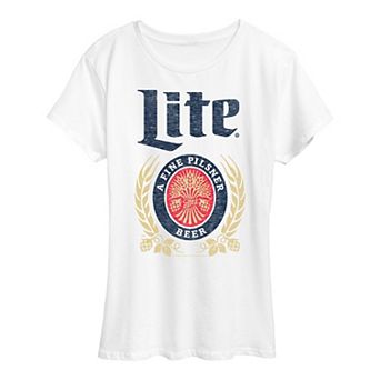 Women's Miller Lite Crest Logo Graphic Tee