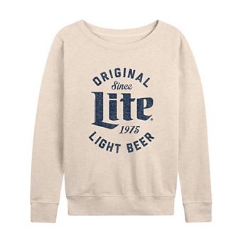 Women's Miller Original Lite Since 1975 French Terry Long Sleeve Tee