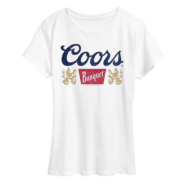 Women's Coors Banquet Three Color Logo Graphic Tee