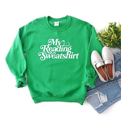 My Reading Sweatshirt Sweatshirt