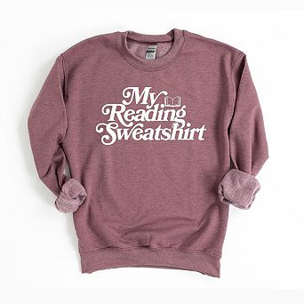 My Reading Sweatshirt Sweatshirt