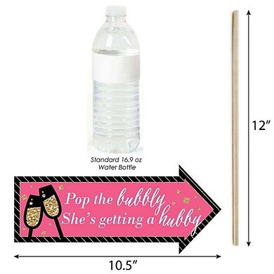 Big Dot Of Happiness Funny Girls Night Out - Bachelorette Party Photo Booth Props Kit - 10 Pc