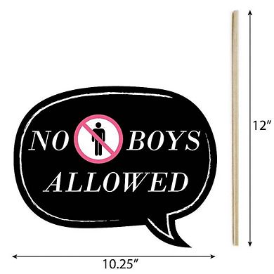 Big Dot Of Happiness Funny Girls Night Out - Bachelorette Party Photo Booth Props Kit - 10 Pc