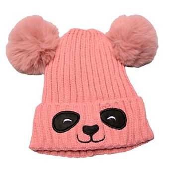 Cute Panda Winter Beanie Knit Beanie For Kids