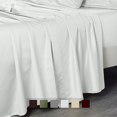 Flat Sheet 102 X 112 Inches - Luxurious 608 Cotton
