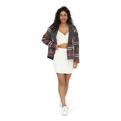 I'm Yours Wool Blend Peacoat