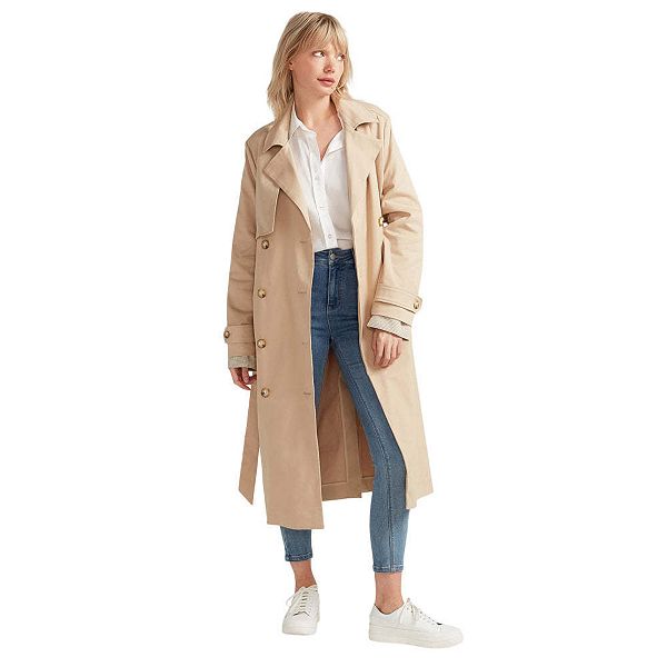 DOUBLE SHADE TRENCH COAT(－) Empirical Trench Coat