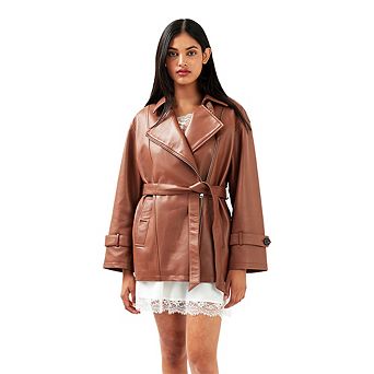 Bff Belted Leather Jacket