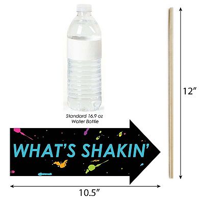 Big Dot Of Happiness Funny 80's Retro - Photo Booth Props Kit - 10 Piece