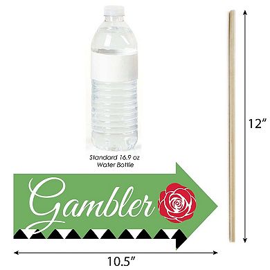 Big Dot Of Happiness Funny Kentucky Horse Derby - Horse Race Party Photo Booth Props 10 Pc
