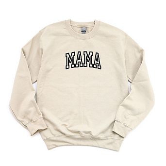 Embroidered Mama Sweatshirt
