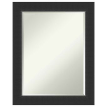 Corvino Petite Bevel Wood Bathroom Wall Mirror