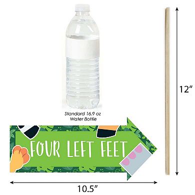 Big Dot Of Happiness Funny Jungle Party Animals - Safari Zoo Animal Photo Booth Props 10 Pc