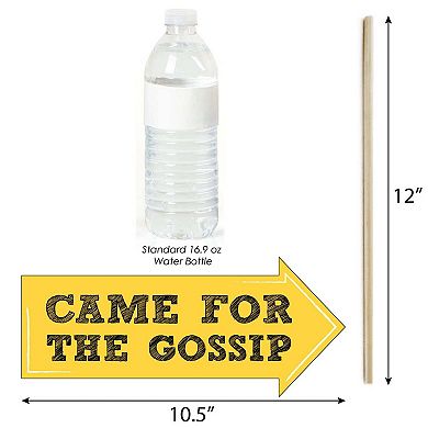 Big Dot Of Happiness Funny Class Reunion - Photo Booth Props Kit - 10 Piece