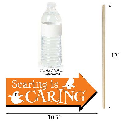 Big Dot Of Happiness Funny Spooky Ghost - Halloween Party Photo Booth Props Kit - 10 Piece