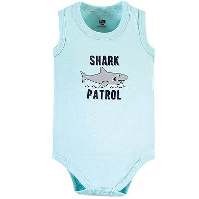 Infant Boy Cotton Sleeveless Bodysuits