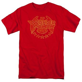 Dc Comics Wonder Woman Eagle Short Sleeve Adult T-shirt