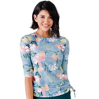 Margaux Women's 3/4 Sleeved Swim Top